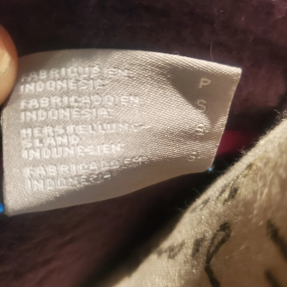 Columbia Zip Up Purple Fleece Hoodie Women's Size Small - Picture 6 of 8